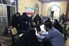 قرار هفتگی مدافعان سلامت دانشگاه علوم پزشکی فسا در میدان مصلی 