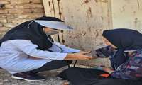 ارایه خدمات سلامت توسط تیم جهادی شهید سلیمانی بسیج دانشجویی دانشگاه علوم پزشکی فسا  در روستاهای بخش شیبکوه شهرستان فسا در قالب قرارگاه عهد خدمت
