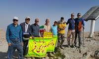 صعود گروه کوهنوردی تودج دانشگاه علوم پزشکی فسا به شیرکوه یزد 