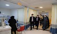 بازدید سرپرست دانشگاه از مراکز واکسیناسیون، درمانگاه ویژه کووید-19، بخش بستری بیماران کرونا و عیادت از بیماران بستری در بخش خون و سرطان