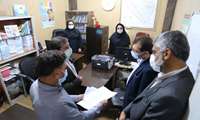 بازدید سرپرست دانشگاه علوم پزشکی فسا از ستاد معاونت بهداشت و نشست با مدیران بهداشتی