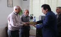 دیدار مسوولین و کارکنان دانشگاه علوم پزشکی فسا با خانواده های شهید خدمت هادی رضایی، جهادگر سلامت زنده یاد محمد راضی و مدافع سلامت زنده یاد دکتر محمد شکوهیان