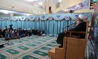 مراسم احیاء سومین شب از شبهای قدر در مسجد حضرت قائم (عج) دانشگاه علوم پزشکی فسا برگزار شد