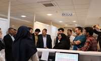 حضور نماینده منتخب مردم شریف شهرستان فسا در دوازدهمین دوره انتخابات مجلس شورای اسلامی در بیمارستان حضرت ولیعصر(عج)/ تبریک سال جدید و قدردانی از مدافعان سلامت/عیادت از بیماران بستری