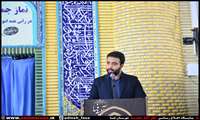 سخنرانی مسئول بسیج دانشجویی دانشگاه علوم پزشکی فسا در نماز جمعه با محوریت حماسه ۹ دی و  تاکید بر نقش‌آفرینی جوانان و دانشجویان در مسیر انقلاب اسلامی