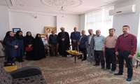 تجلیل و دیدار جمعی از مسوولین دانشگاه علوم پزشکی فسا با خانواده شهید گرانقدر مسعود یزدانمهر