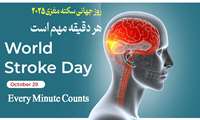 روز جهانی سکته مغزی ۲۰۲۵ با شعار هر دقیقه مهم است/قانون ACTFAST