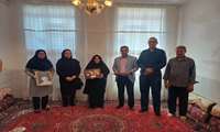 تجلیل و دیدار جمعی از مسوولین دانشگاه علوم پزشکی فسا با خانواده شهید گرانقدر حاج حسینعلی انصاری