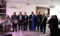تجلیل و دیدار جمعی از مسوولین دانشگاه علوم پزشکی فسا با خانواده شهیدان گرانقدر شکرپور