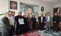 تجلیل و دیدار جمعی از مسوولین دانشگاه علوم پزشکی فسا با خانواده شهید گرانقدر خداداد مرادی