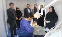 ارائه خدمات رایگان دندانپزشکی به دانش‌آموزان فسایی به مناسبت هفته سلامت  