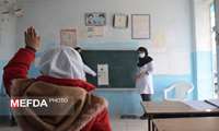 مردم روستای حیدرآباد شهرستان فسا از خدمات جهادی سلامت بهره مند شدند