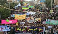 گزارش تصویری حضور حماسی مردم شریف و شهید پرور فسا در راهپیمایی 22 بهمن