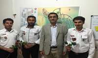 بازدید ریاست دانشگاه علوم پزشکی فسا از پایگاههای اورژانس و تقدیر از پرسنل خدوم اورژانس بمناسبت چهل و یکمین سال تاسیس اورژانس پیش بیمارستانی