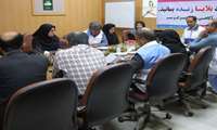 برگزاری مانور دور میزی مدیریت و کاهش خطر بلایا و پدافند غیر عامل با محوریت بهداشت روان در بلایا 