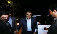 وزیر بهداشت وارد فسا شد .