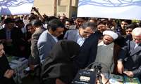  بازدید وزیر بهداشت از نمایشگاه دستاوردها ، آزمایشگاه کوهورت و پردیس آموزشی دانشگاه  / دیدار با دانشجویان 