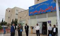 گزارش تصویری/ بازدید ازبیمارستان ولی عصر (عج) توسط دكتر اسدی مشاوره وزیر