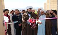 افتتاح نمایشگاه هشتمین جشنواره فرهنگی در دانشگاه علوم پزشکی فسا با حضور امام جمعه شهرستان