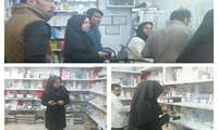 بازدید سرزده معاون غذا و داروی دانشگاه از داروخانه های سطح شهر فسا