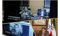 ارتباط ویدیو کنفرانس وزیر بهداشت و معاونین برنامه ریزی ، هماهنگی ، حقوقی و امور مجلس ، درمان و بهداشت با روسای دانشگاه‌های علوم پزشکی کشور